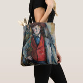 Paul Cezanne - Junge mit roter Weste Tasche (Von Nahem)
