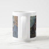 Paul Cezanne| Kartenspieler Jumbo-Tasse (Rückseite)