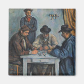 Paul Cezanne | Kartenspieler Magnet (Vorne)