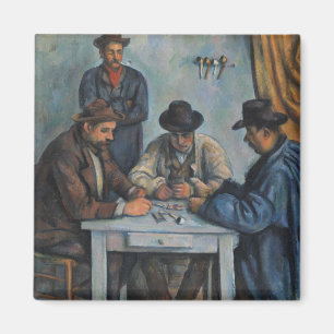Paul Cezanne Kartenspieler Magnet