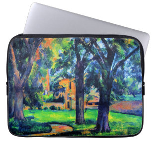 Paul Cezanne - Kastanienbaum und Bauernhof, Laptopschutzhülle