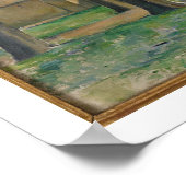 Paul Cezanne | Kastanienbäume in Jas de Bouffan, c Poster (Ecke)