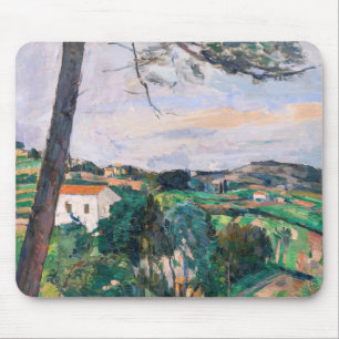 Paul Cezanne - Kiefernbaum in Estaque Mousepad