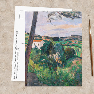 Paul Cezanne - Kiefernbaum in L'Estaque Postkarte