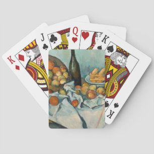 Paul Cezanne Korb mit Äpfeln Vintage Stilleben Spielkarten