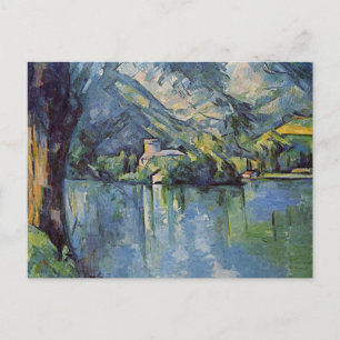 Paul Cézanne - Lac d'Annecy Postkarte