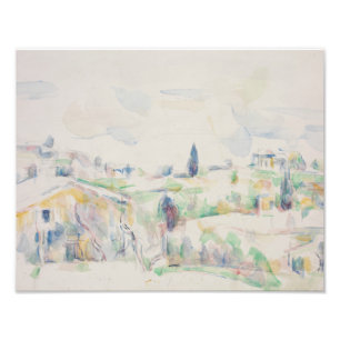 Paul Cezanne - Landschaft in der Provence Fotodruck