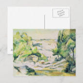 Paul Cezanne | Landschaft in der Provence Postkarte (Vorne/Hinten)