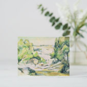 Paul Cezanne | Landschaft in der Provence Postkarte (Stehend Vorderseite)