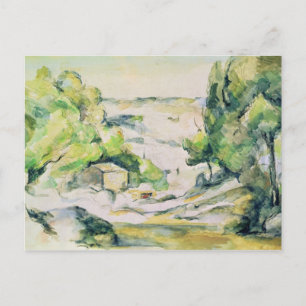 Paul Cezanne   Landschaft in der Provence Postkarte