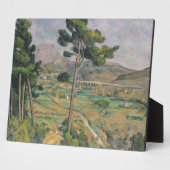 Paul Cezanne | Landschaft mit Viadukt Fotoplatte (Seite)
