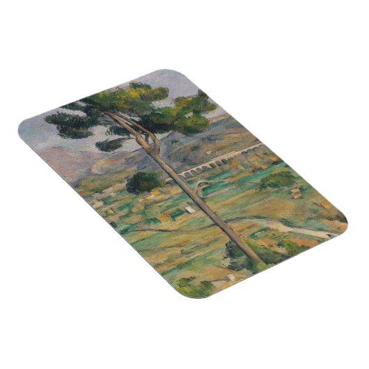 Paul Cezanne | Landschaft mit Viadukt Magnet (Rechte Seite)