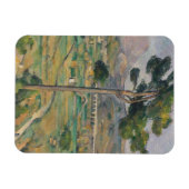 Paul Cezanne | Landschaft mit Viadukt Magnet (Horizontal)
