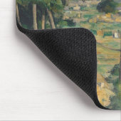 Paul Cezanne | Landschaft mit Viadukt Mousepad (Ecke)