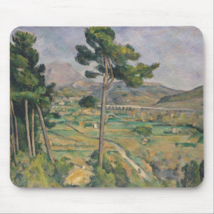 Paul Cezanne Landschaft mit Viadukt Mousepad