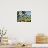 Paul Cezanne - Landschaft mit Viadukt Poster (Küche)