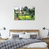 Paul Cezanne - Landschaft mit Wasserlinie, Leinwanddruck (Insitu (Schlafzimmer))