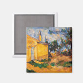 Paul Cezanne - Le Cabanon de Jourdan Magnet (Vorderseite/Rückseite)