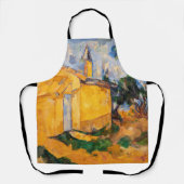 Paul Cezanne - Le Cabanon de Jourdan Schürze (Vorderseite)