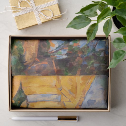Paul Cezanne - Le Cabanon de Jourdan Seidenpapier (Geschenk)