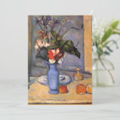 Paul Cezanne - Le Vase Bleu Karte (Stehend Vorderseite)