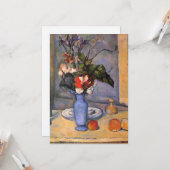 Paul Cezanne - Le Vase Bleu Karte (Vorderseite/Rückseite Beispiel)