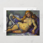 Paul Cezanne - Leda mit Swan Postkarte (Vorne/Hinten)