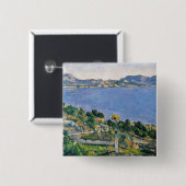 Paul Cezanne | L'Estaque, Ansicht der Bucht von Button (Vorne & Hinten)