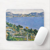 Paul Cezanne | L'Estaque, Ansicht der Bucht von Mousepad (Mit Mouse)
