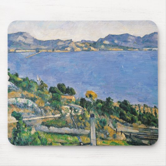 Paul Cezanne | L'Estaque, Ansicht der Bucht von Mousepad (Vorne)