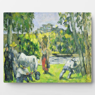 Paul Cezanne   Life in the Fields, c.1875 (Öl auf Fotoplatte