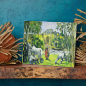 Paul Cezanne | Life in the Fields, c.1875 (Öl auf Fotoplatte (Seite)