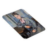 Paul Cezanne - Madame Cezanne Leaning an einem Tis Magnet (Rechte Seite)