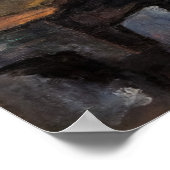 Paul Cezanne - Madame Cezanne Leaning an einem Tis Poster (Ecke)