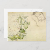 Paul Cezanne - Madame Cezanne mit Hortensias Postkarte (Vorne/Hinten)