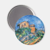 Paul Cezanne - Maison Maria Magnet (Vorderseite/Rückseite)