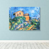 Paul Cezanne "Maison Maria mit Blick auf das Schlo Leinwanddruck (Insitu (Holzboden))