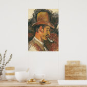 Paul Cezanne | Mann in orientalischer Kostüme, c.1 Poster (Küche)