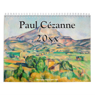 Paul Cezanne Masterpiece Selection Kalender