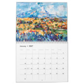 Paul Cezanne Meisterwerk Kalender (Jan 2027)