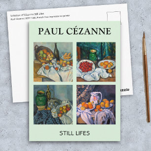 Paul Cezanne - Meisterwerke der Stillleben-Auswah Postkarte