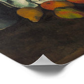 Paul Cezanne - Milk Can and Apples Poster (Ecke)