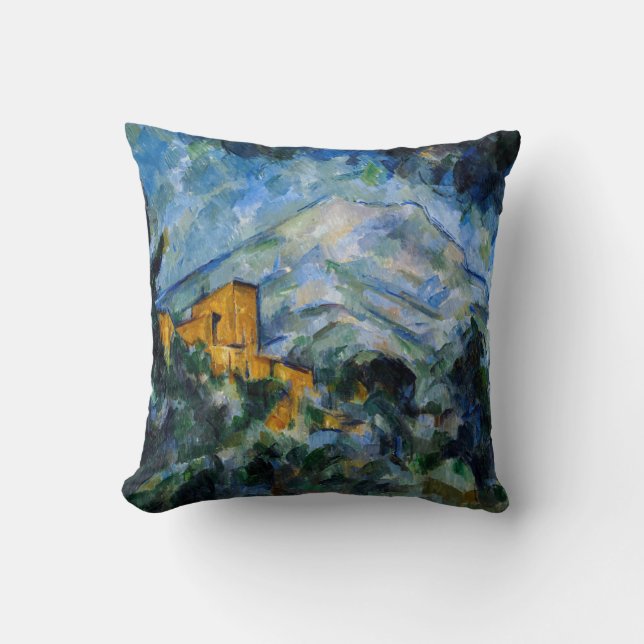 Paul Cezanne - Mont Saint-Victoire & Chateau Noir Kissen (Vorderseite)