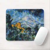 Paul Cezanne - Mont Saint-Victoire & Chateau Noir Mousepad (Mit Mouse)