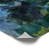 Paul Cezanne - Mont Saint-Victoire & Chateau Noir Poster (Ecke)