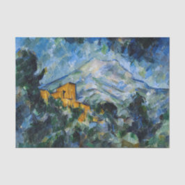 Paul Cezanne - Mont Saint-Victoire & Chateau Noir Seidenpapier
