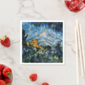 Paul Cezanne - Mont Saint-Victoire & Chateau Noir Serviette (Beispiel)