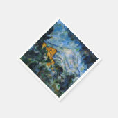 Paul Cezanne - Mont Saint-Victoire & Chateau Noir Serviette (Ecke)