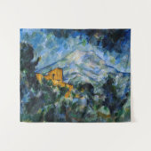 Paul Cezanne - Mont Saint-Victoire & Chateau Noir Wandteppich (Vorderseite (Horizontal))
