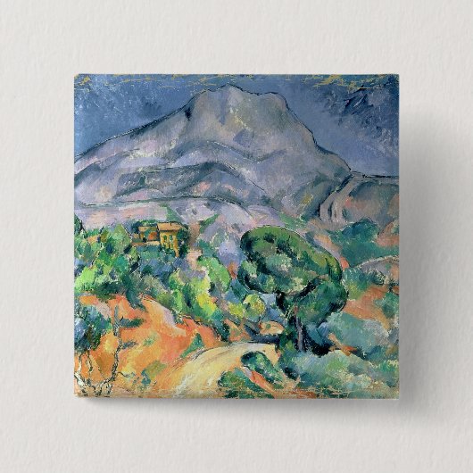 Paul Cezanne | Mont Sainte-Victoire, 1900 Button (Vorderseite)